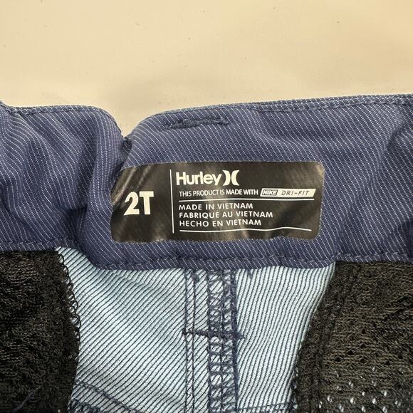 Hurley Little Boys H2O-Dri Chino Walkshorts Adjustable Waistband Toddler Boy 2T - Picture 7 of 8